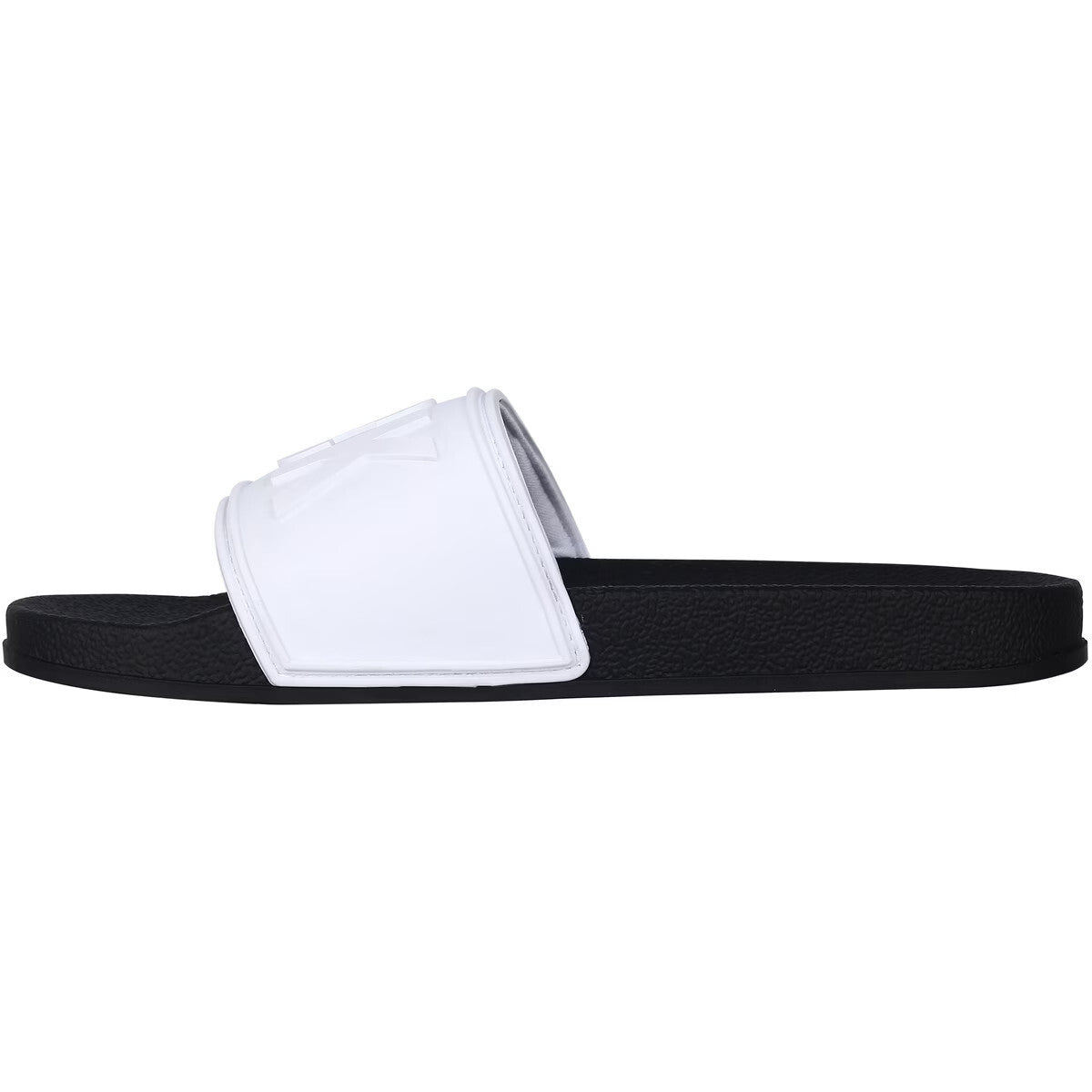 Womens Jack Wills Logo Winsford Sliders White and Black Size UK 3 - 4