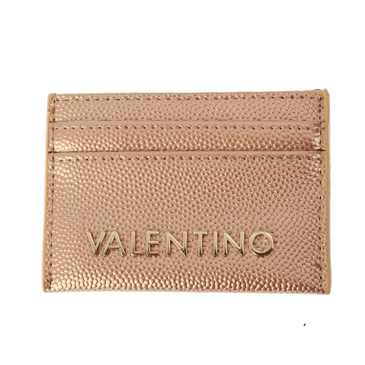 Womens Mario Valentino Divina Credit Card Holder Rose Gold RRP £39.99