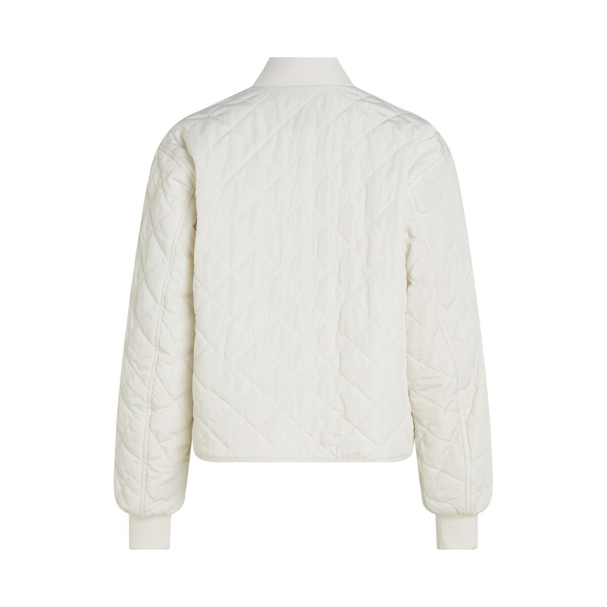 Calvin Klein Jeans Women's Quilted Jacket  RRP £140  UK12  Ivory white