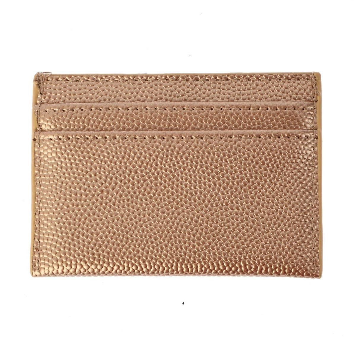 Womens Mario Valentino Divina Credit Card Holder Rose Gold RRP £39.99
