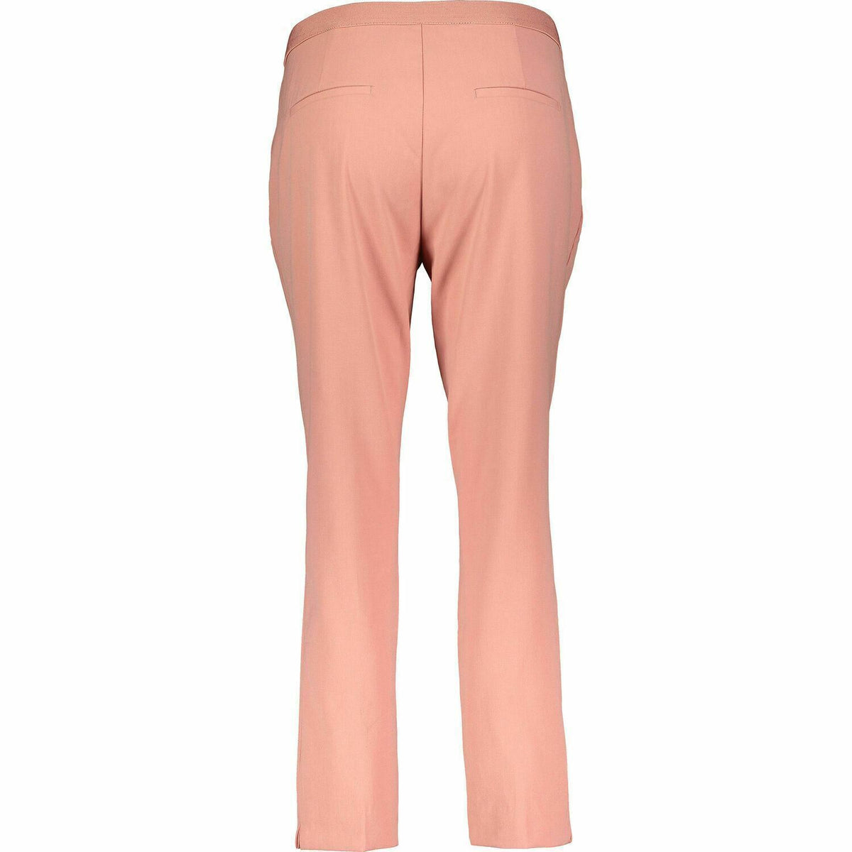 Stradivarius Women's Pink Tapered Fit Trousers Size XL W42" Inside Leg 32"
