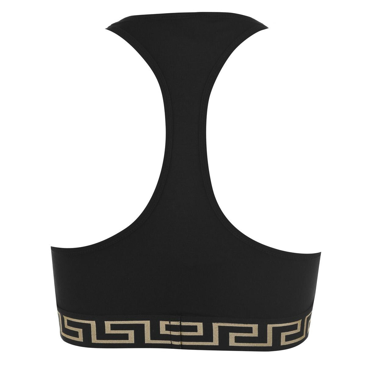 Versace Icon Greca Border Sports Bra Small (Versace Size 2 ) GB/UK 34