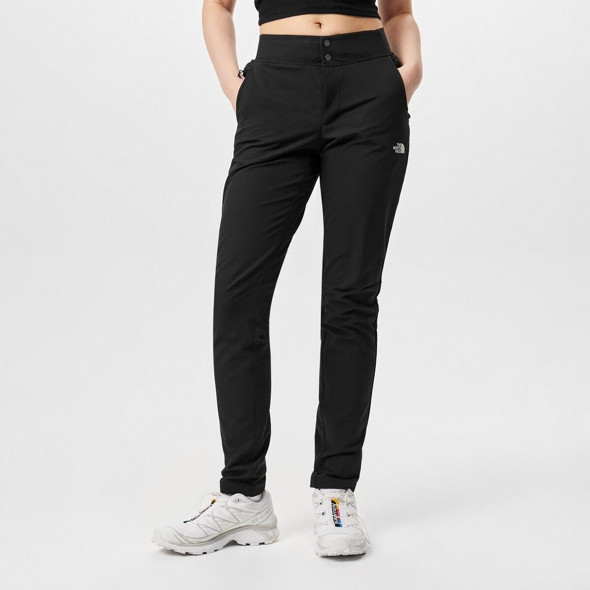 The North Face Women’s Black Quest Softshell Pants – Size UK12 Medium (RRP £90)