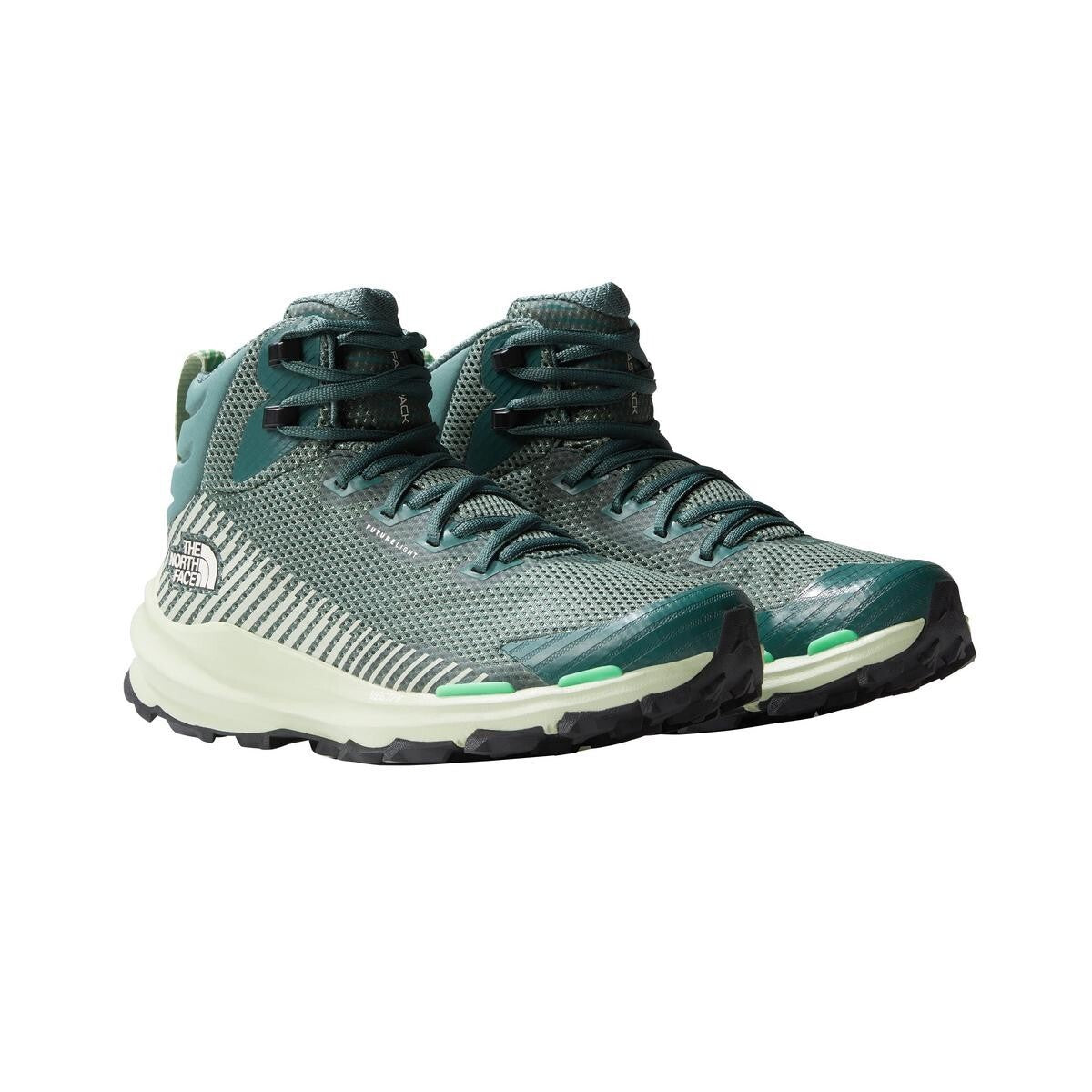 THE NORTH FACE VECTIV WOMENS HIKING SHOES BOOTS UK 5 MISTY SAGE RRP £149.99