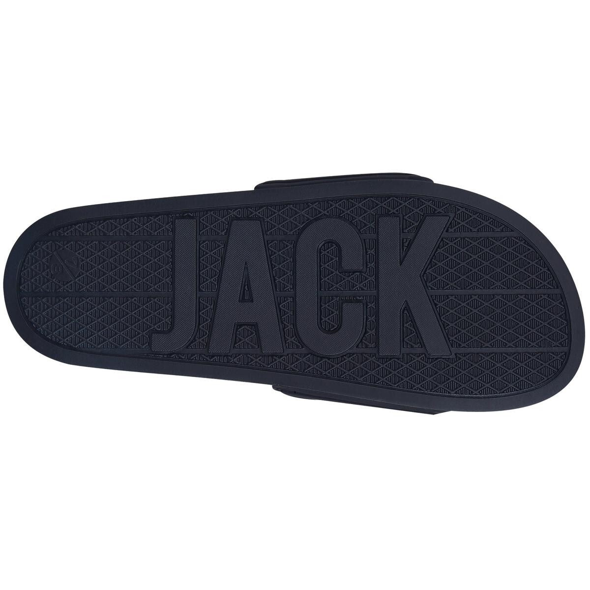 Womens Jack Wills Logo Sliders Navy  Blue Size UK 3 - 4
