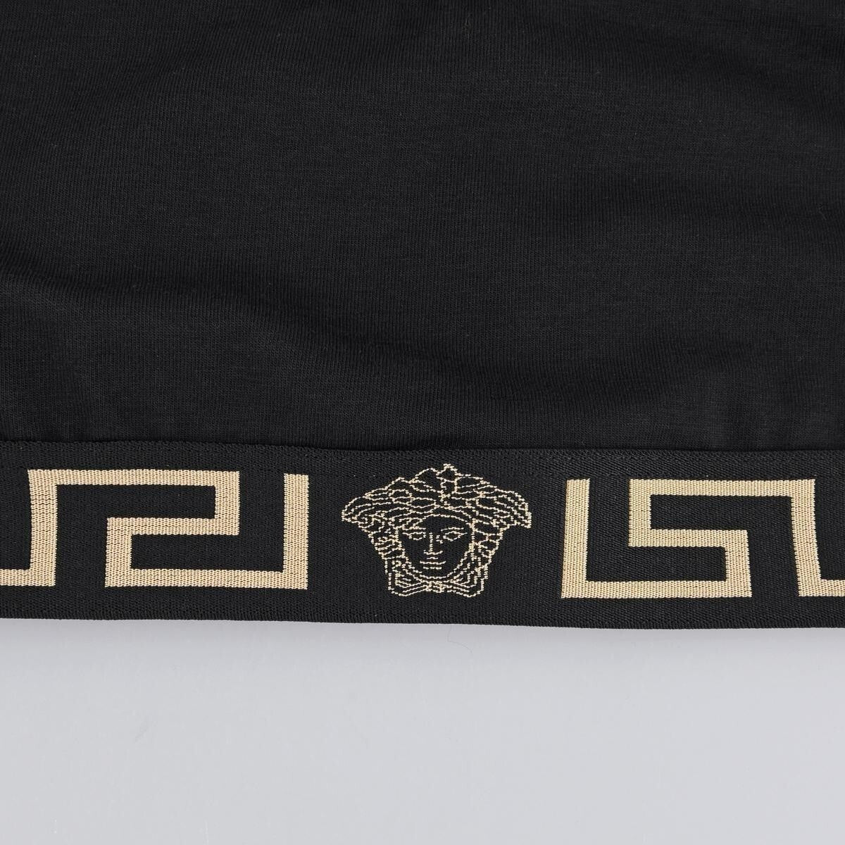 Versace Icon Greca Border Sports Bra  Extra Small (Versace Size 1 ) GB/UK 32 XS