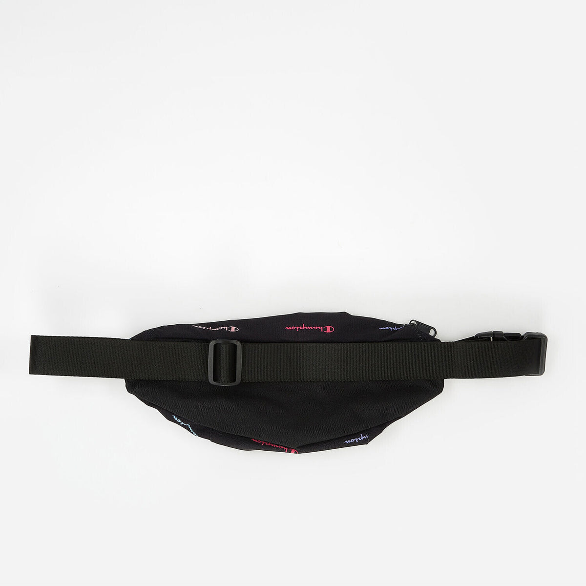 CHAMPIO Womens Canvas Bum Bag, Waist Pack, White/Multicoloured Logo