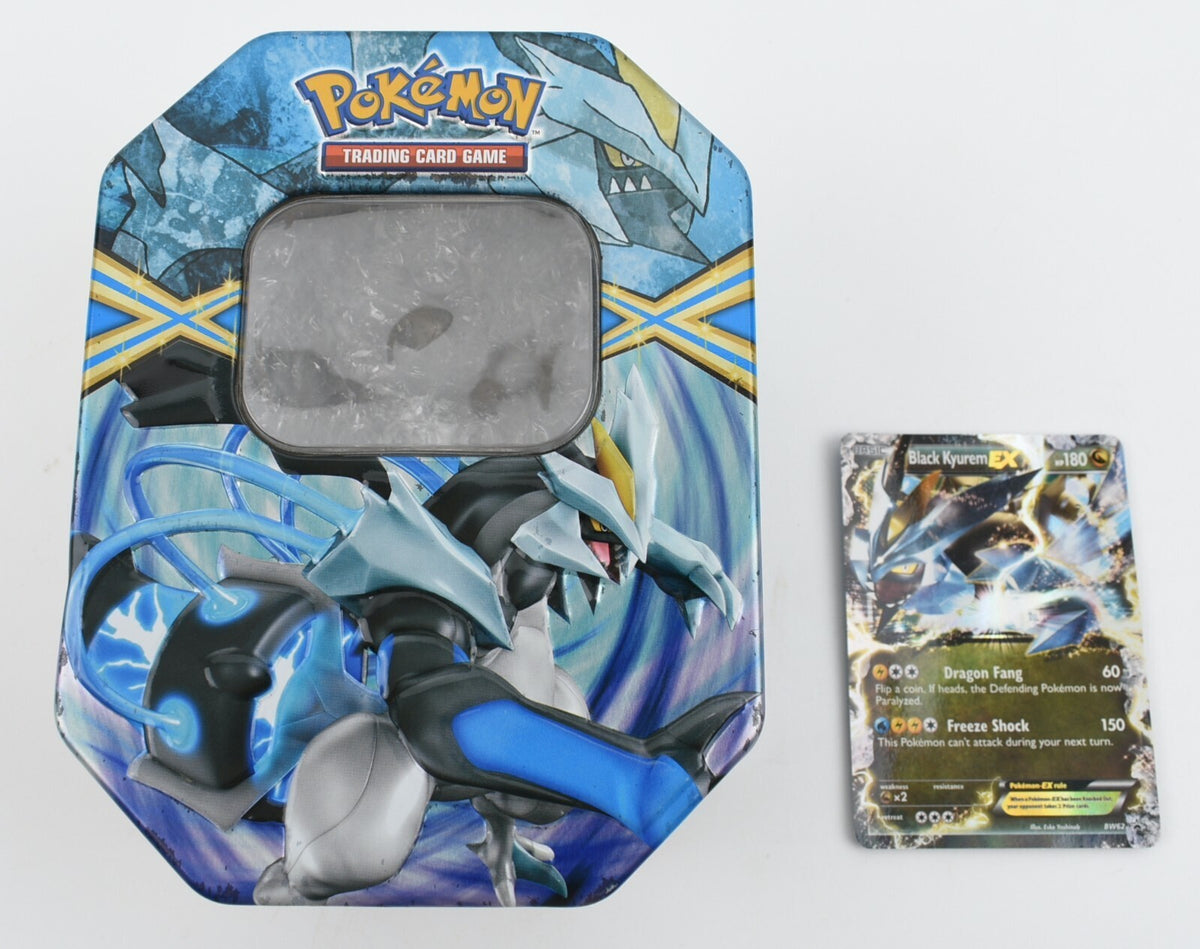 BLACK KYUREM - Pokemon Card in Original Matching Tin