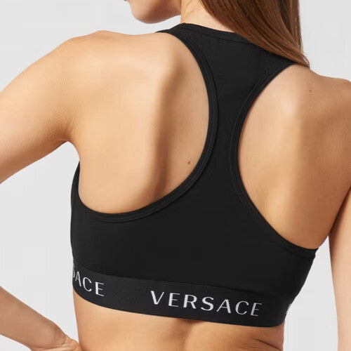VERSACE Logo Sport Bra/Underwear Top/NEW SIZE 5 (40) UK L/XL