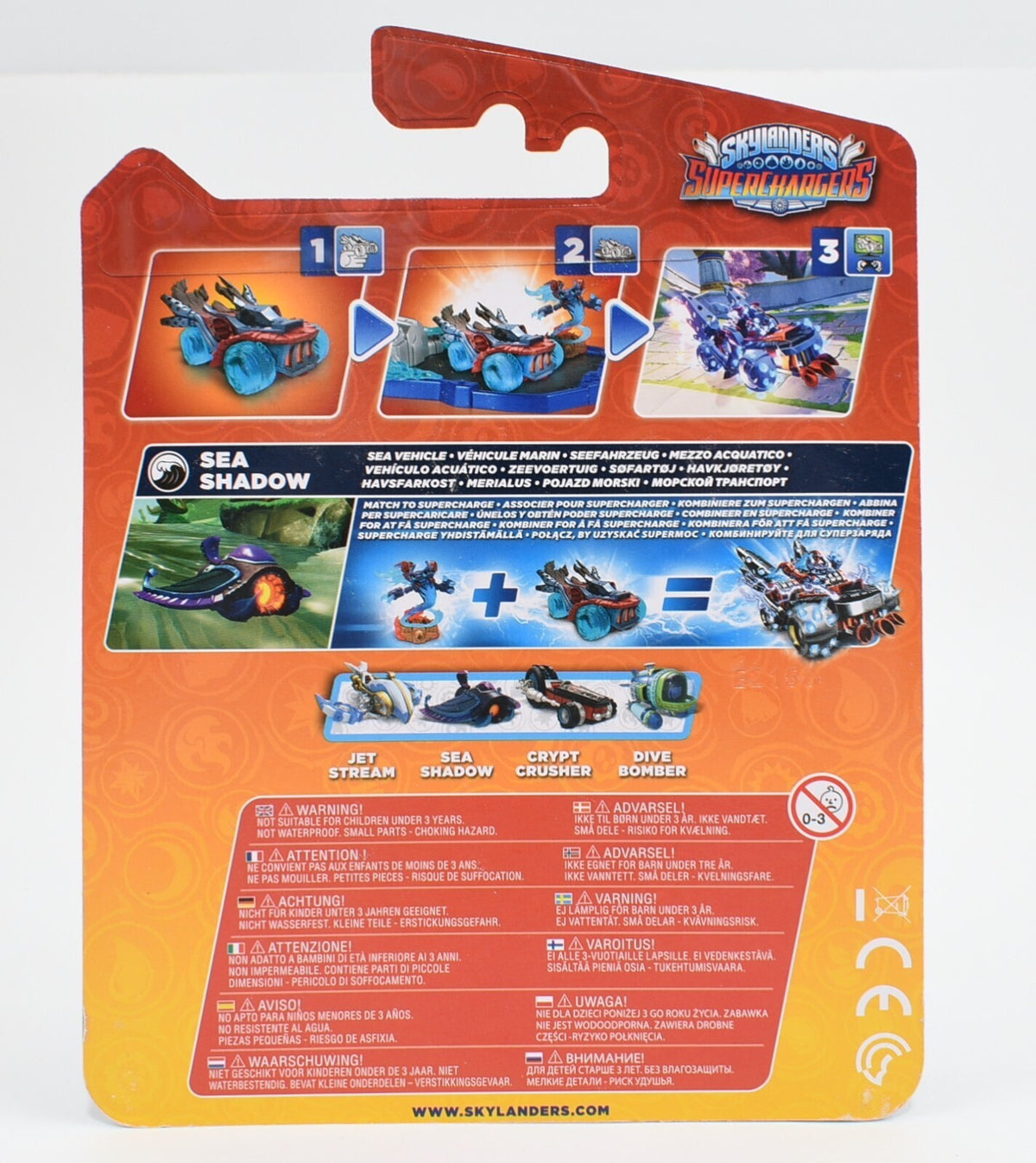 Skylanders Superchargers - SEA SHADOW Vehicle