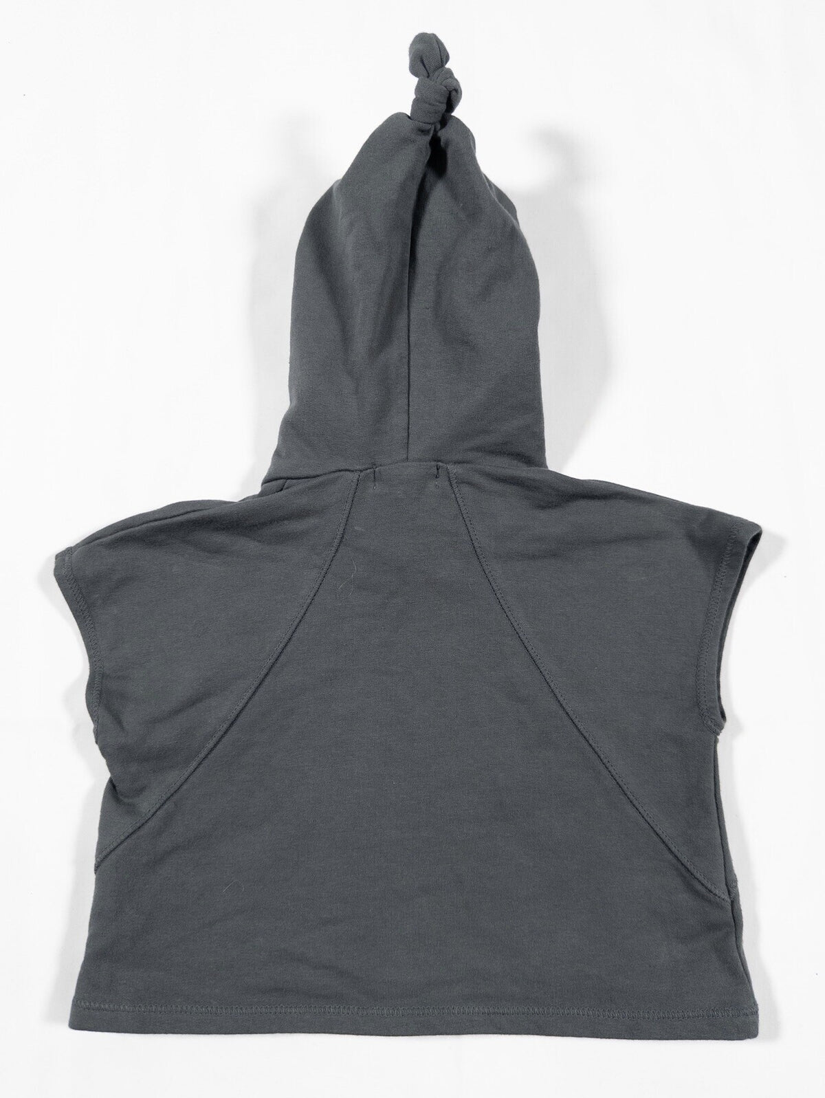 MY LITTLE COZMO Baby Boys Sleeveless Hooded Top Grey Size UK 0-3 Months