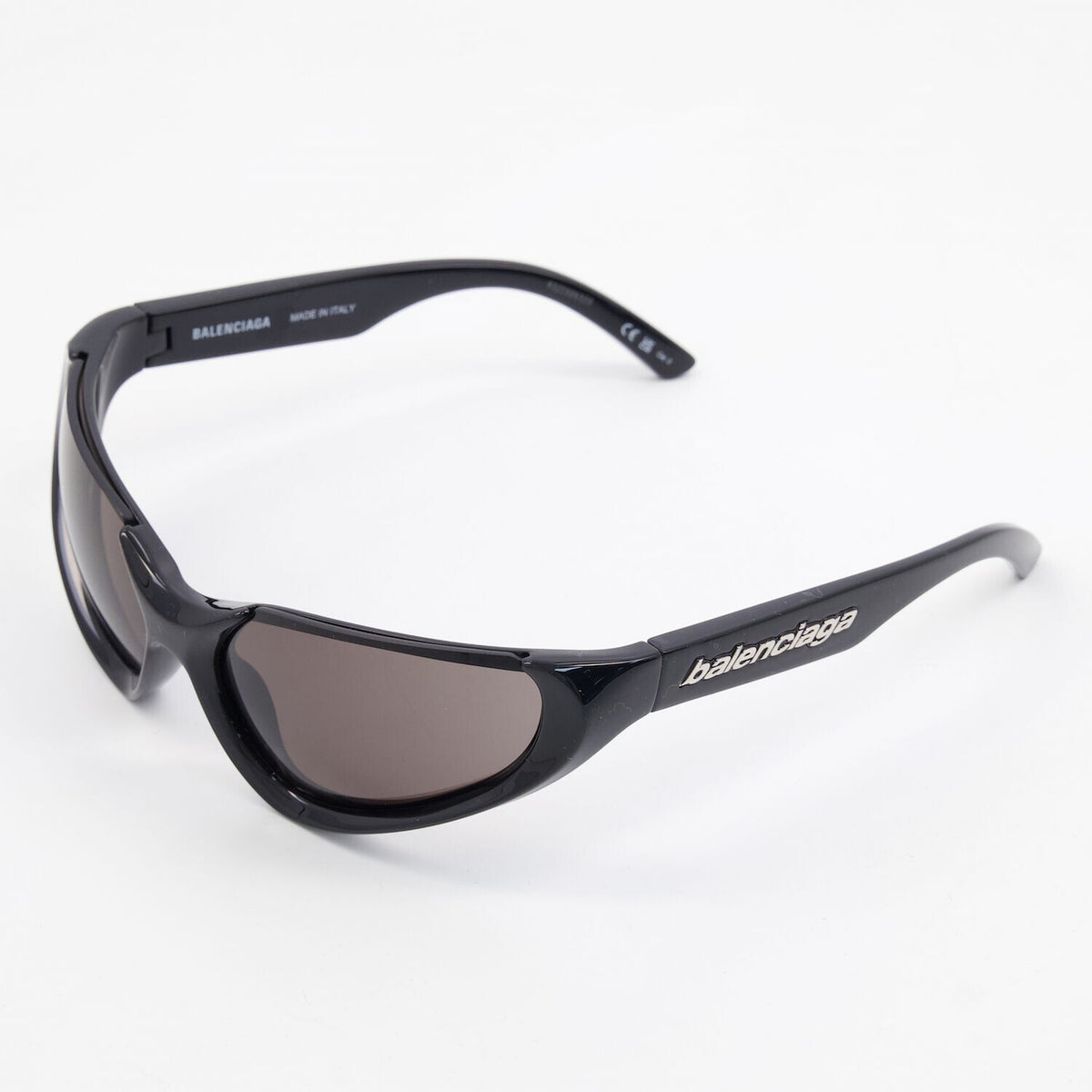 NEW BALENCIAGA BB0202S 001 BLACK OVERSIZED WOMEN SUNGLASSES BALENCIAGA EYEWEAR