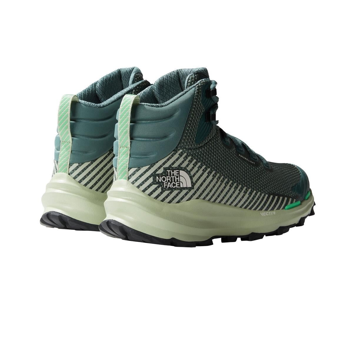 THE NORTH FACE VECTIV WOMENS HIKING SHOES BOOTS UK 5 MISTY SAGE RRP £149.99