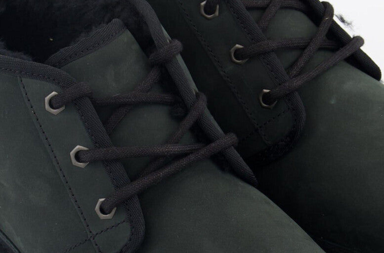 UGG NEUMEL MOC BOOTS , BLACK SUEDE. (UK9) RRP£145