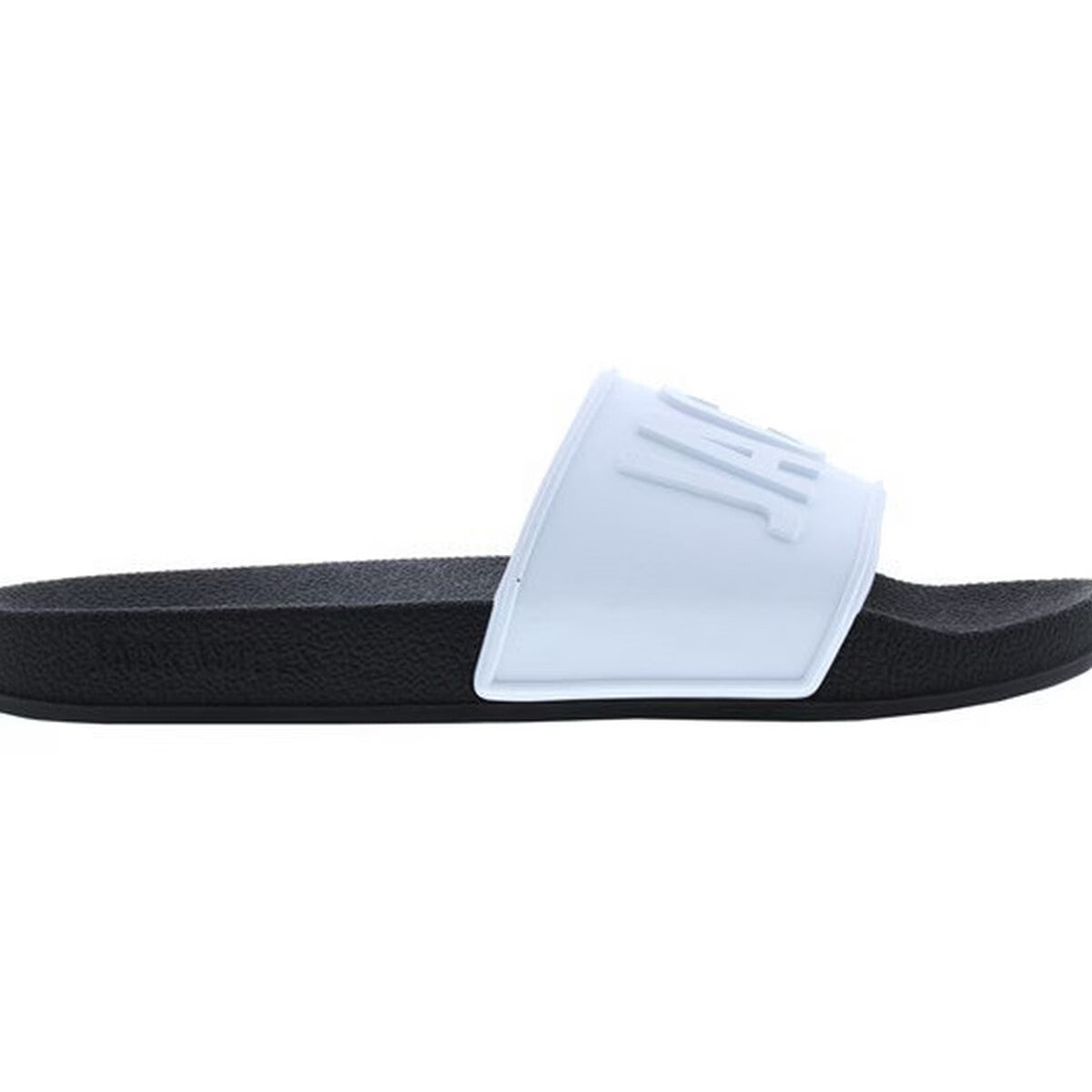 Womens Jack Wills Logo Winsford Sliders White and Black Size UK 3 - 4