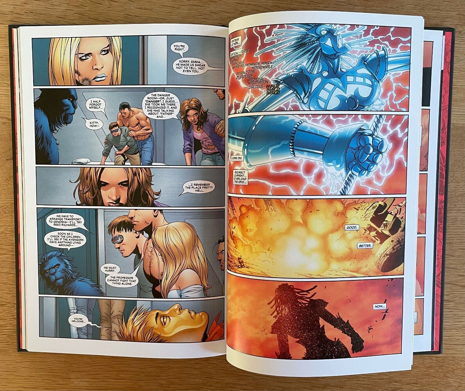 Astonishing X-Men Dangerous No.37 Marvel Graphic Novel Hardback Like New