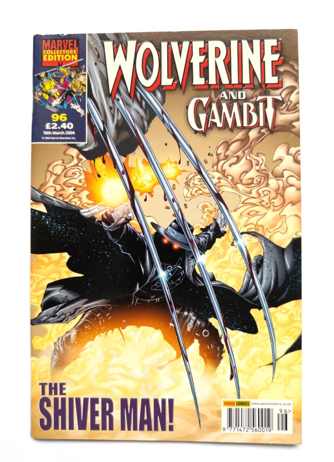 Marvel Collectors Edition Wolverine and Gambit comics