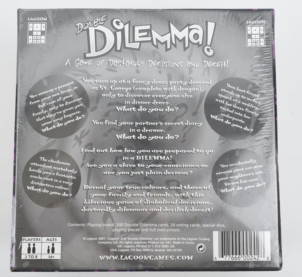 DOUBLE DILEMMA - A Game of Dishonesty (Lagoon, 2001)