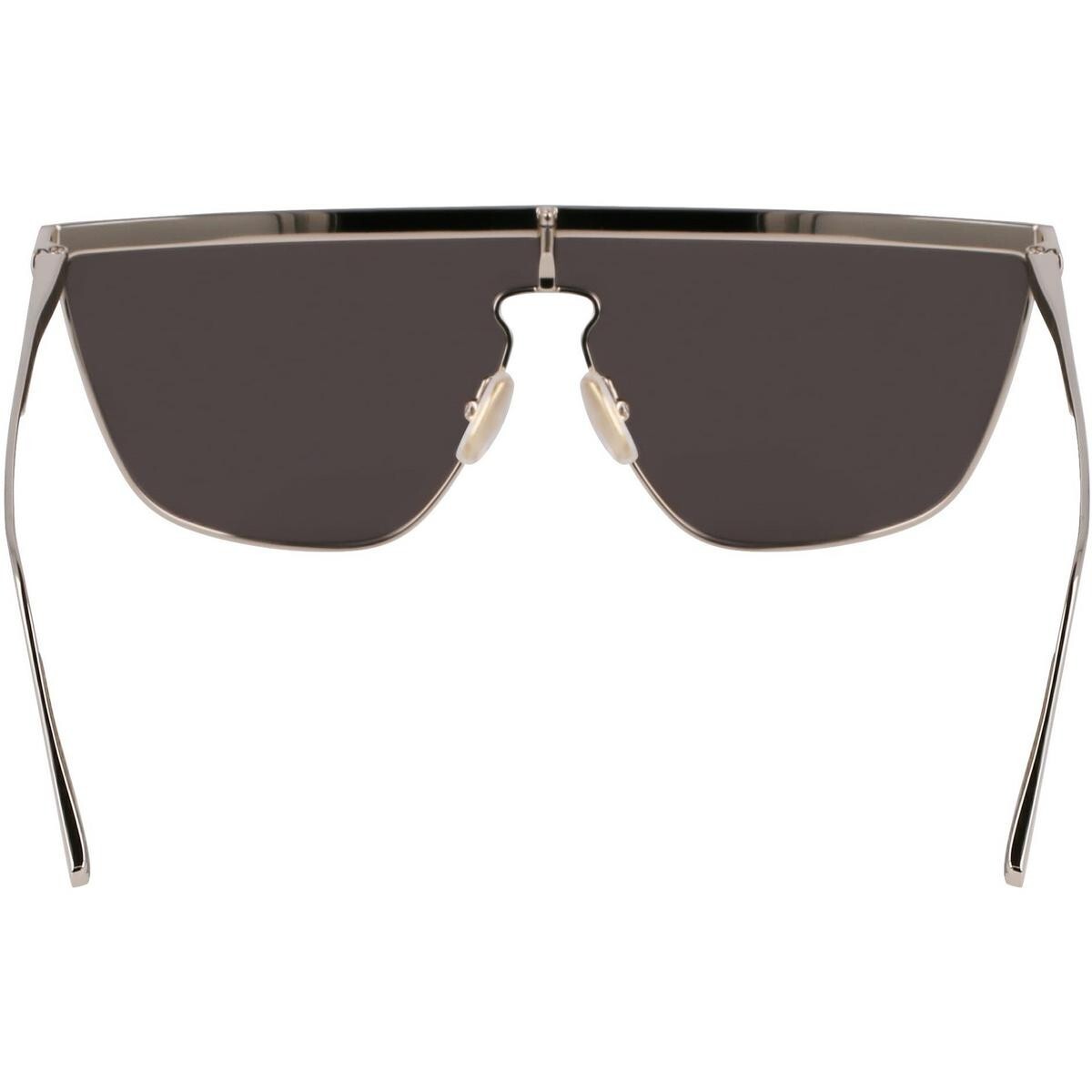 Victoria Beckham Sunglasses VB245S Silver Mono Lens Mirrored Women 59mm RRP £354