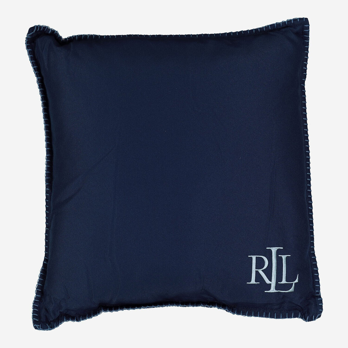 Lauren Ralph Lauren Blue Eden Whipstitch Indoor/Outdoor Cushion 50x50cm