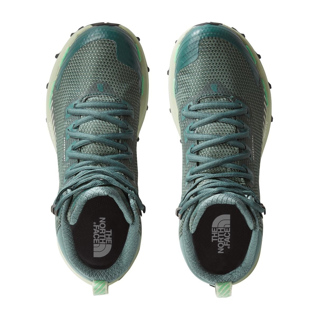 THE NORTH FACE VECTIV WOMENS HIKING SHOES BOOTS UK 5 MISTY SAGE RRP £149.99