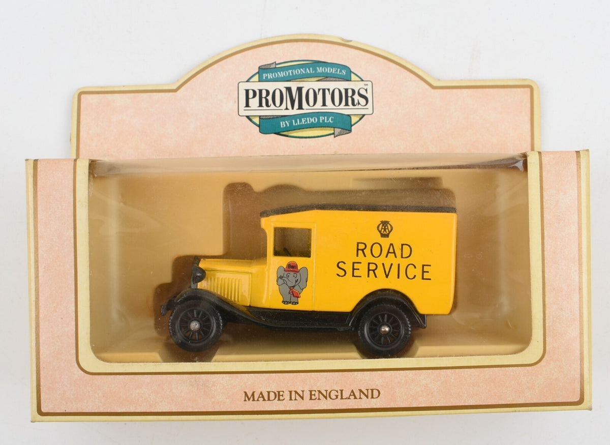 LLEDO Promo Model 1934 Ford Model A Van - ROAD SERVICE