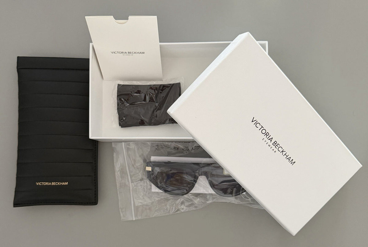 Victoria Beckham VB685S5618415 Women Blue Sunglasses Acetate Shield Eyeglasses