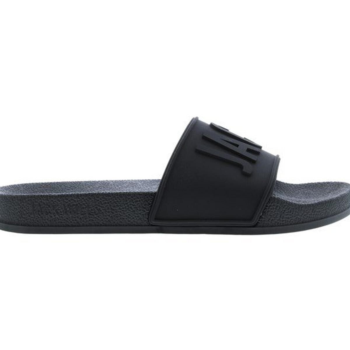 Womens Jack Wills Logo Winsford Sliders Black Size UK 3 - 4