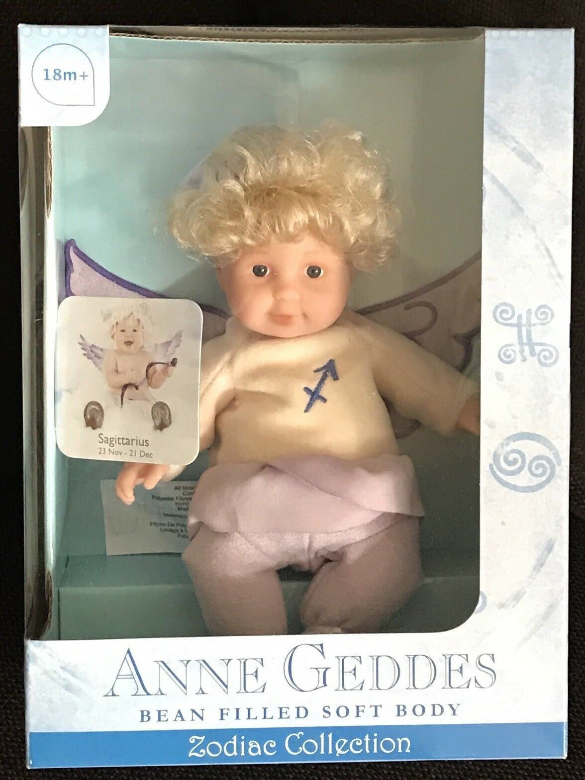 ANNE GEDDES  'ZODIAC' Collection Doll - SAGITTARIUS (23 Nov - 21 Dec) Great Gift