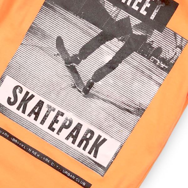 MINOTI Kids Boys NYC Street Skatepark T-shirt, Salmon, 5 6 7 8 9 10 11 years