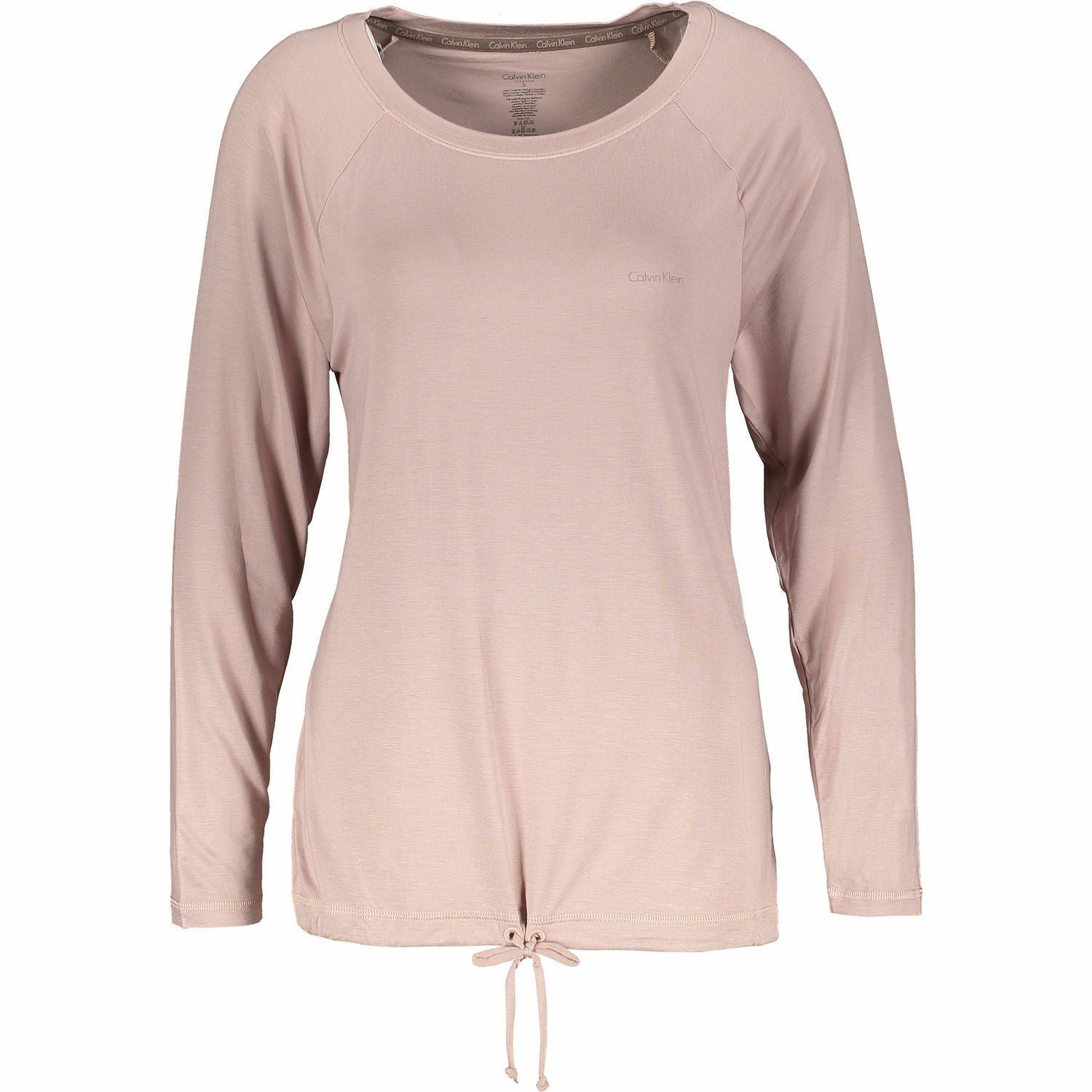 CALVIN KLEIN Long Sleeve Sleepwear Nightwear Womens Top, size S /size M