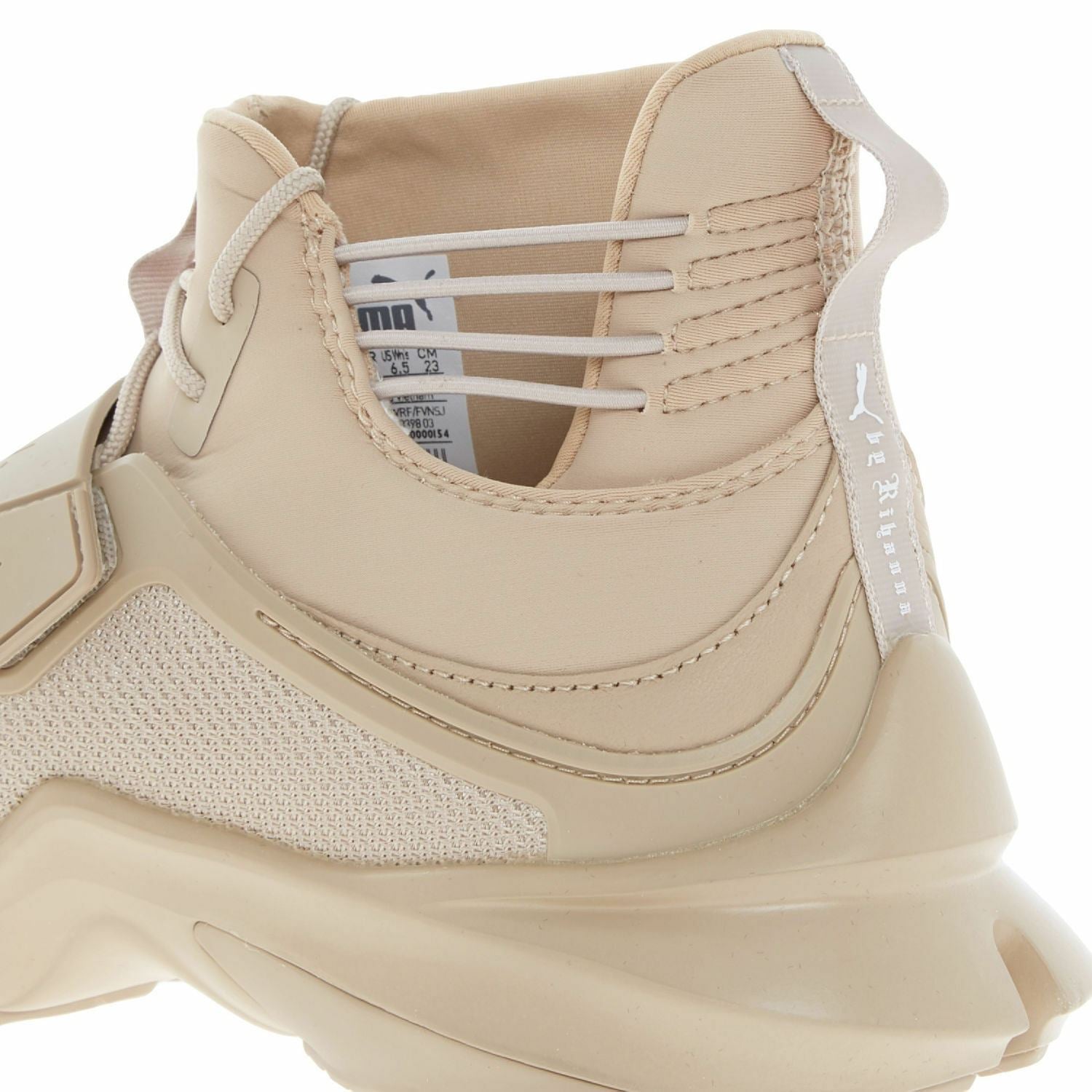 PUMA x FENTY by RIHANNA Women's THE TRAINER HI, Sesame, UK 5