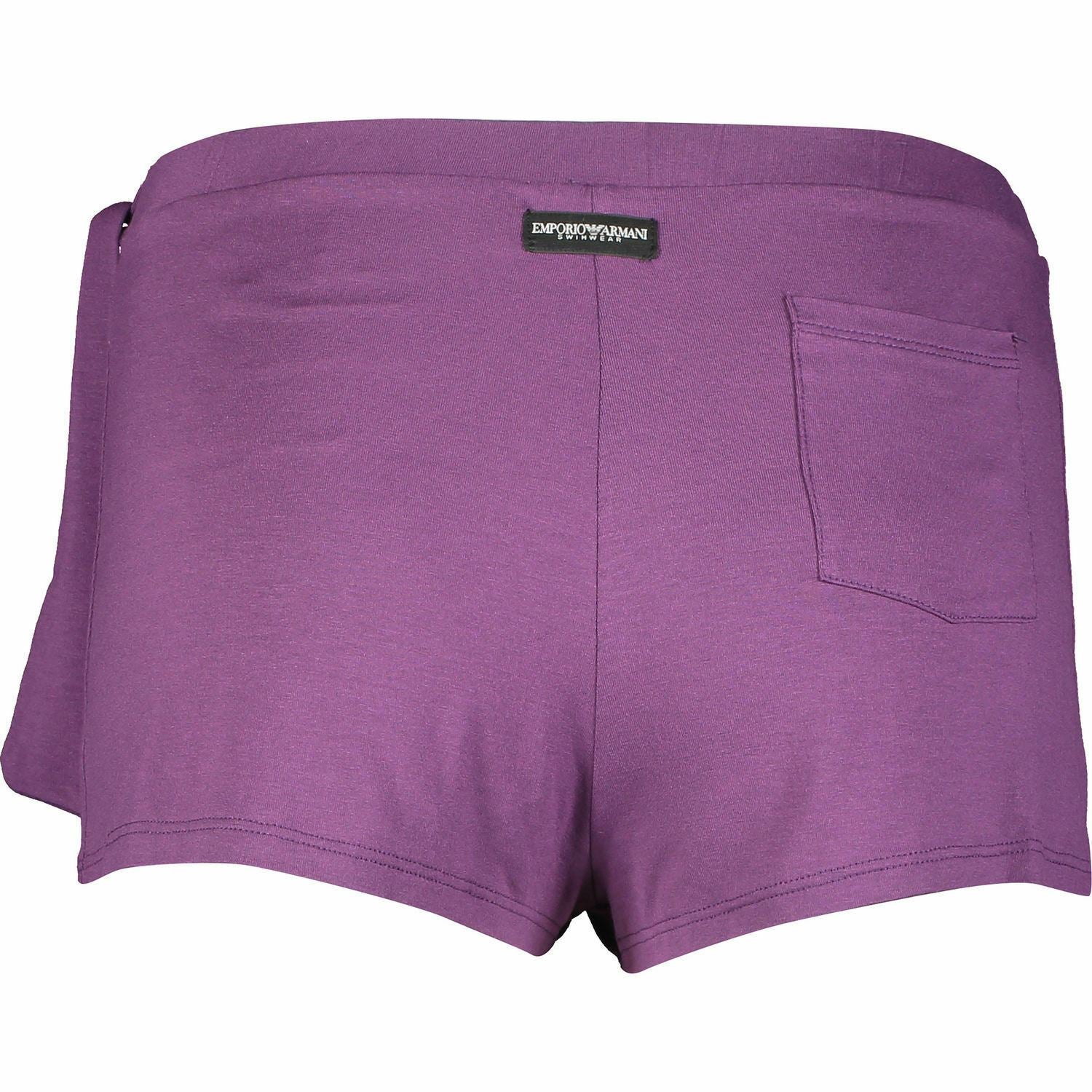 EMPORIO ARMANI Women's Purple Swimming Shorts -  Size XS Size M Size L