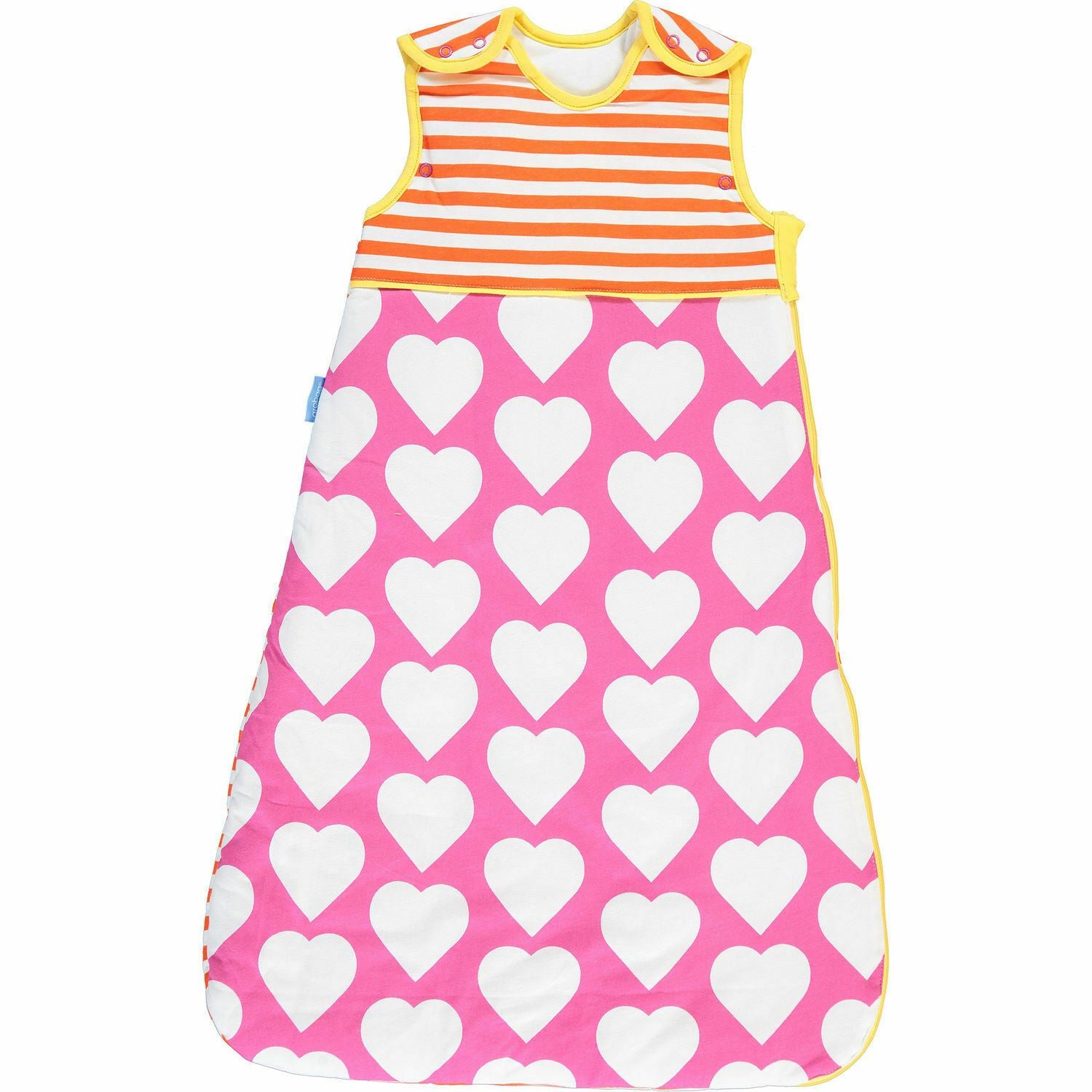 GROBAG Baby Girls' Pink Heart Sleeping Bag Newborn to 6 months