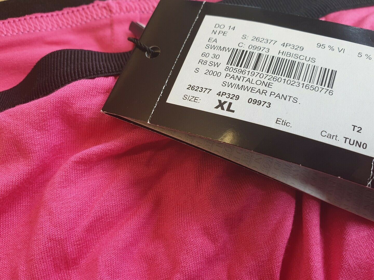 EMPORIO ARMANI Women's Hot Pink Swimwear Trousers size XS /size M /size XL