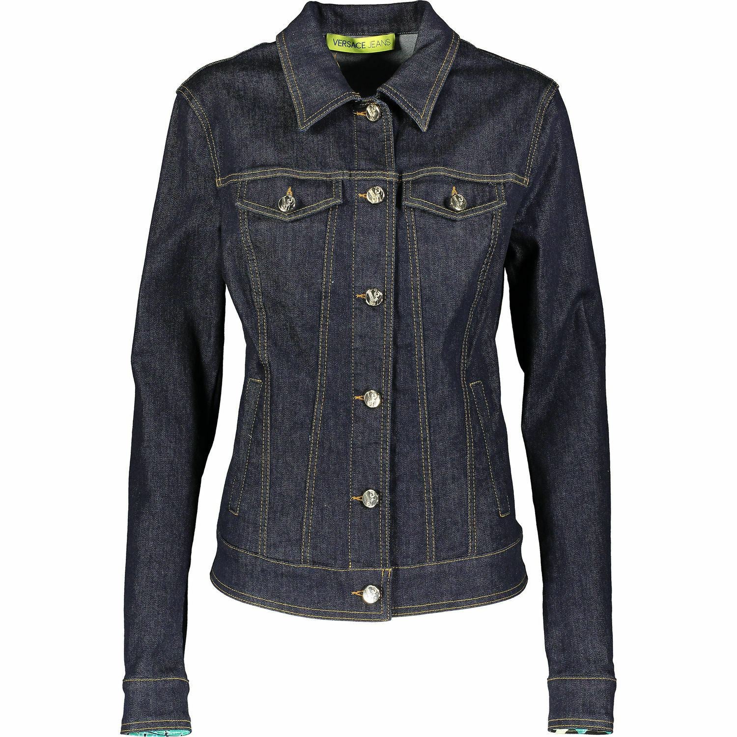 VERSACE JEANS Women's Blue Denim Jacket, sizes UK 10 / IT 42