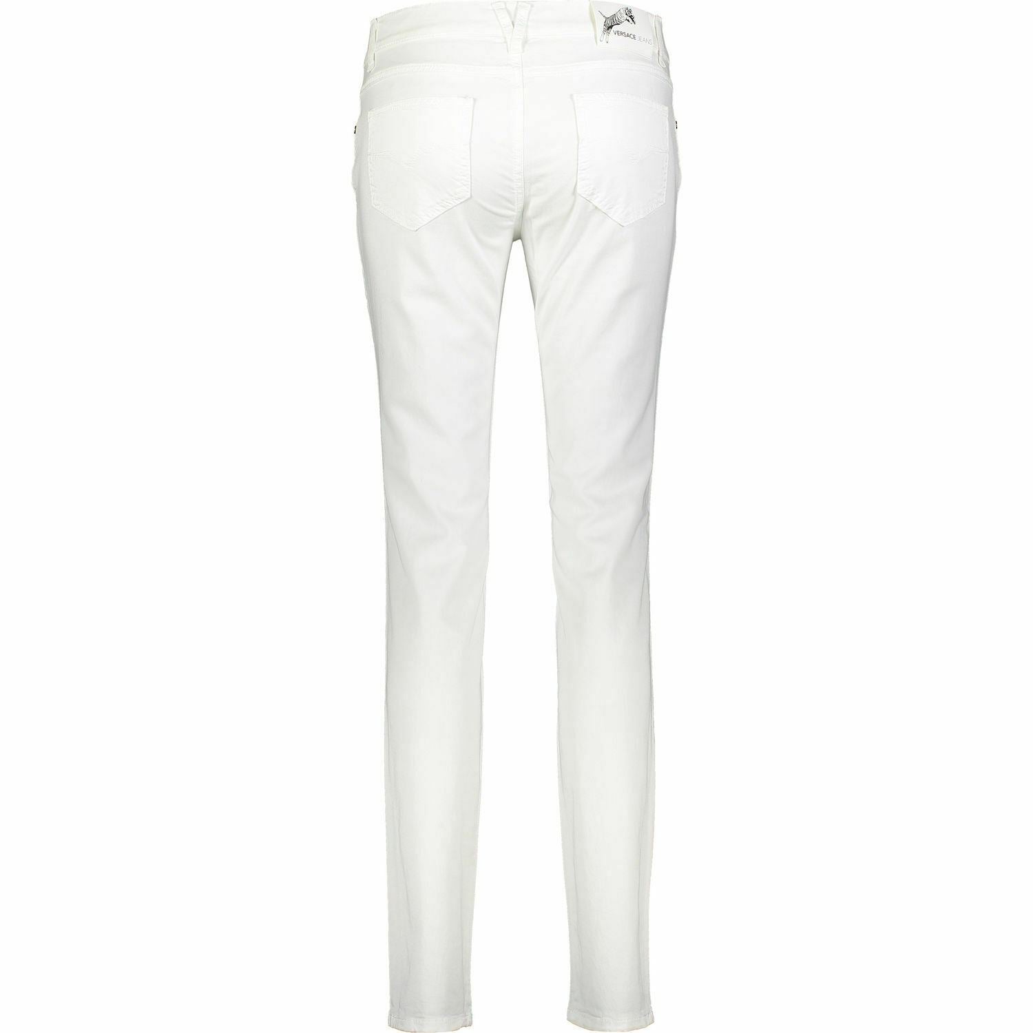 VERSACE JEANS Women's Skinny 5-Pocket Jeans Trousers White, sizes W28