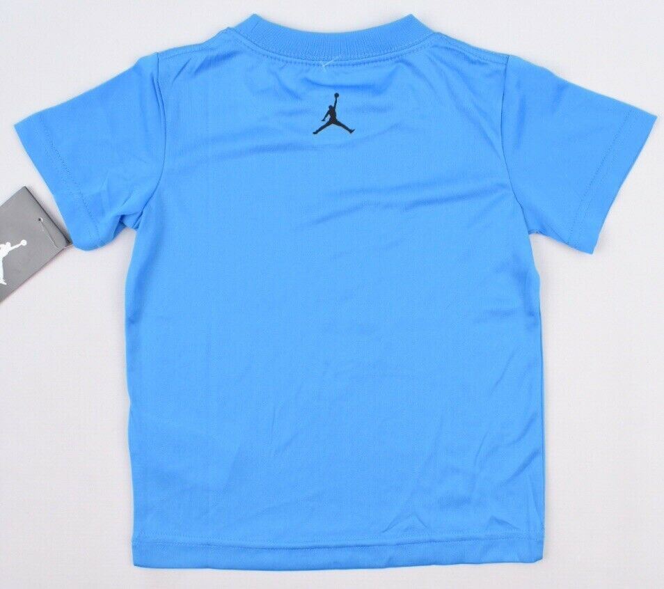 NIKE AIR JORDAN Boys' 'This is Flight' Dri-Fit T-shirt, Blue, 1 years to 2 years