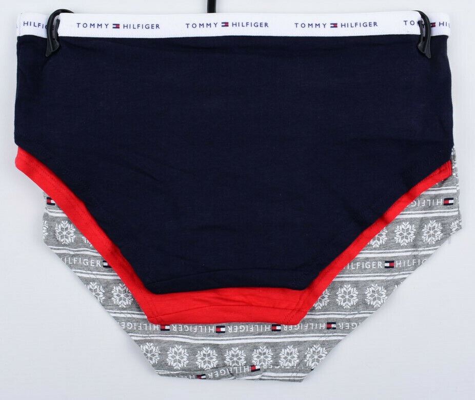 TOMMY HILFIGER 3-pk Women's HIPSTER Briefs Knickers size S