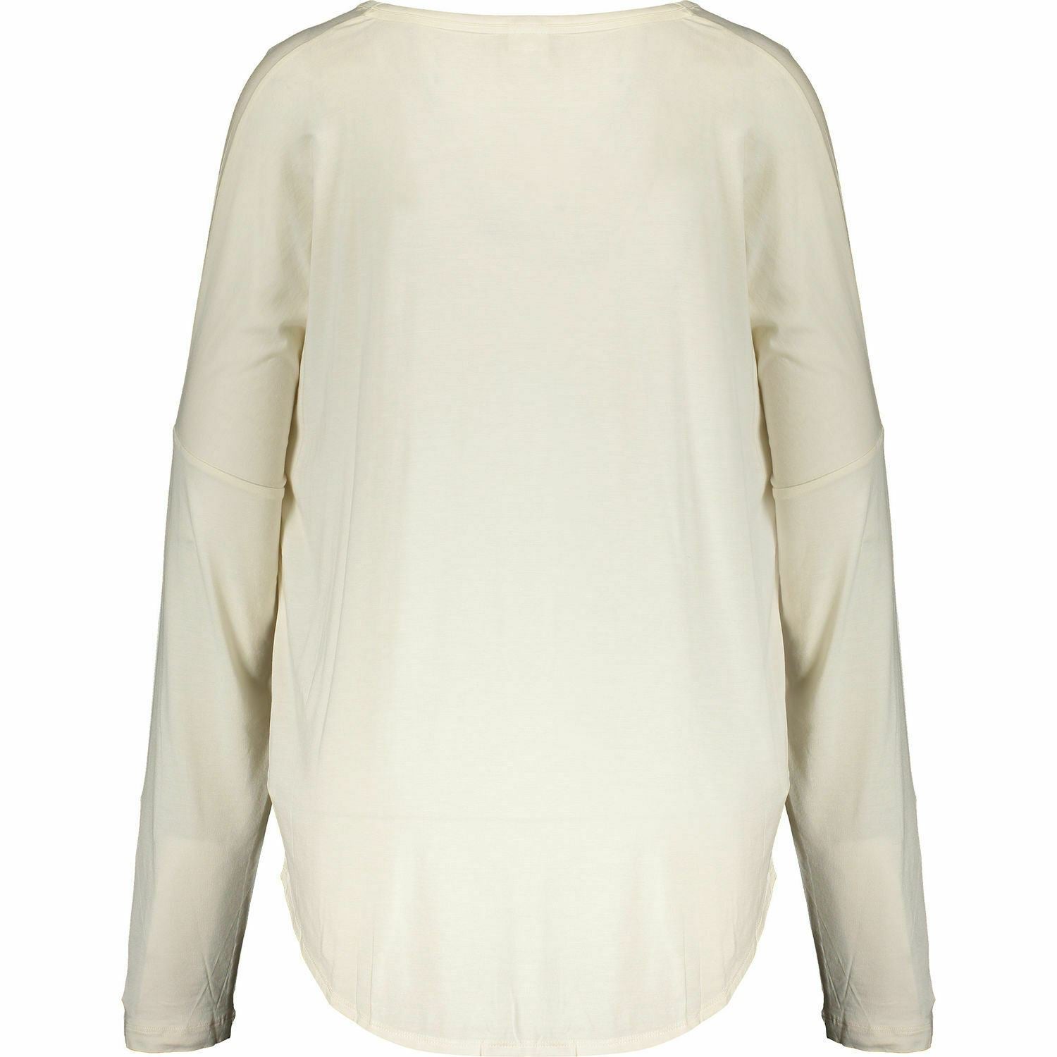 CALVIN KLEIN Sleepwear - Women's Long Sleeve Lounging/Pyjama Top, Cream, size M