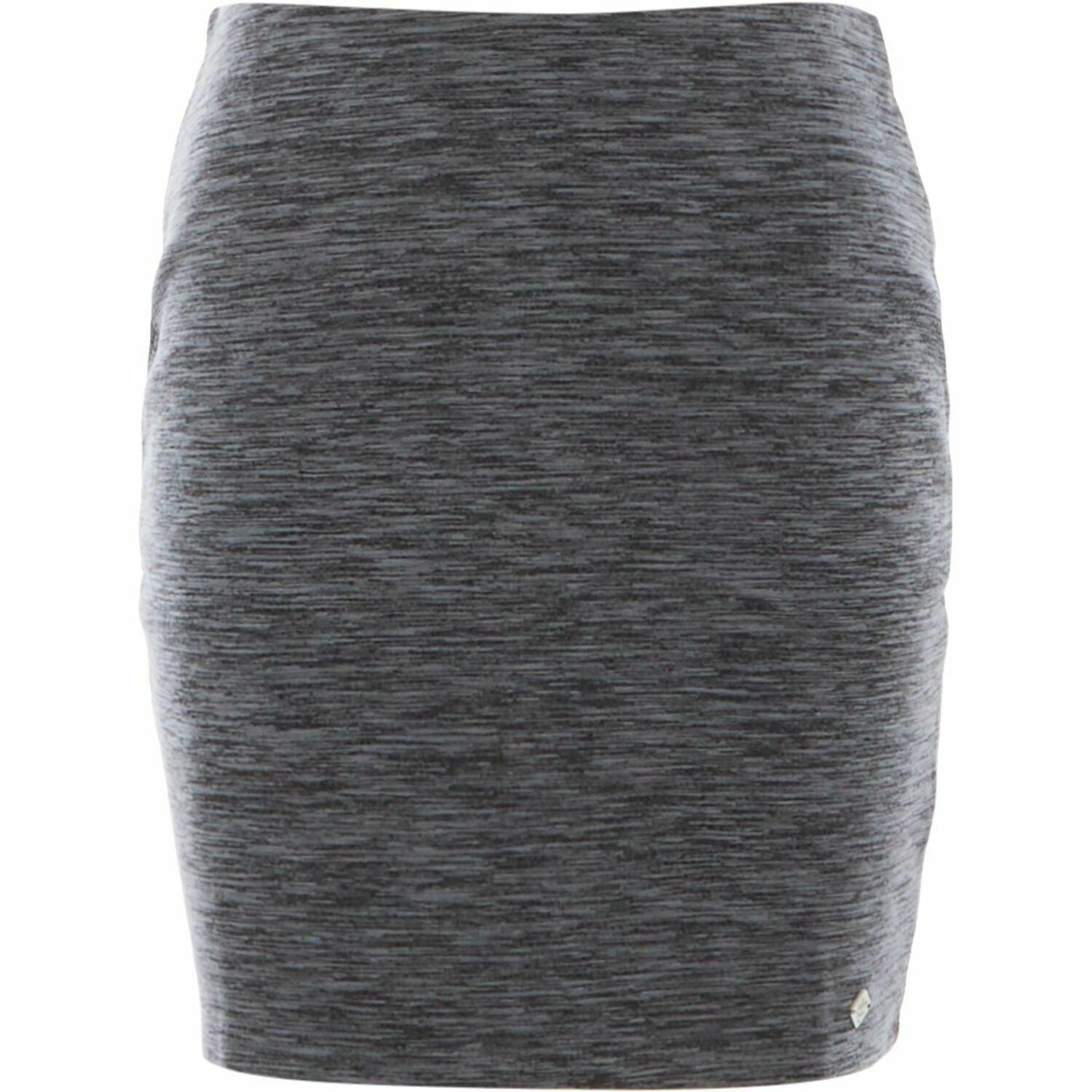 SUPERDRY Women's EDISON Mini Skirt, Charcoal Twist, size M / UK 12
