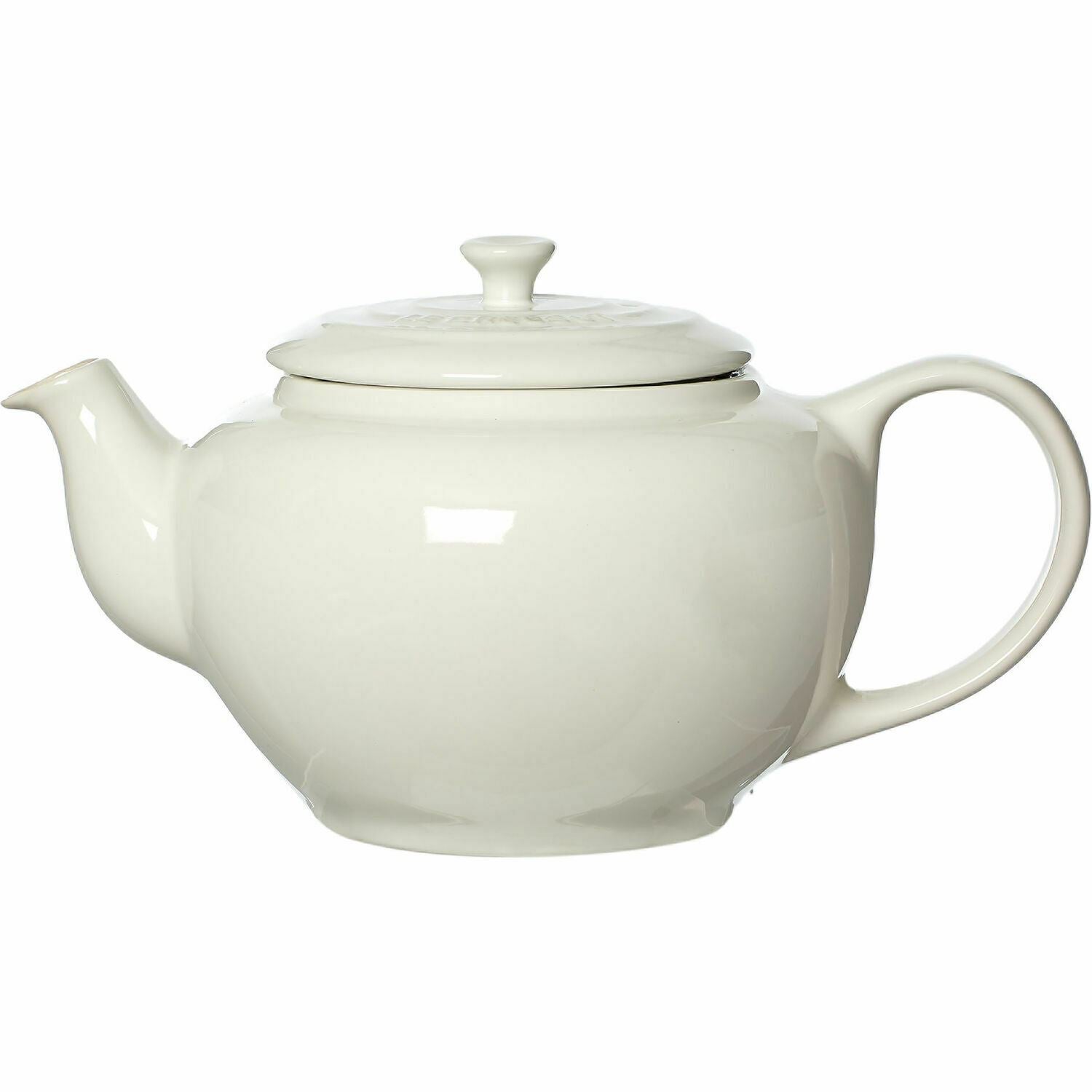 LE CREUSET Stoneware White Teapot 1L