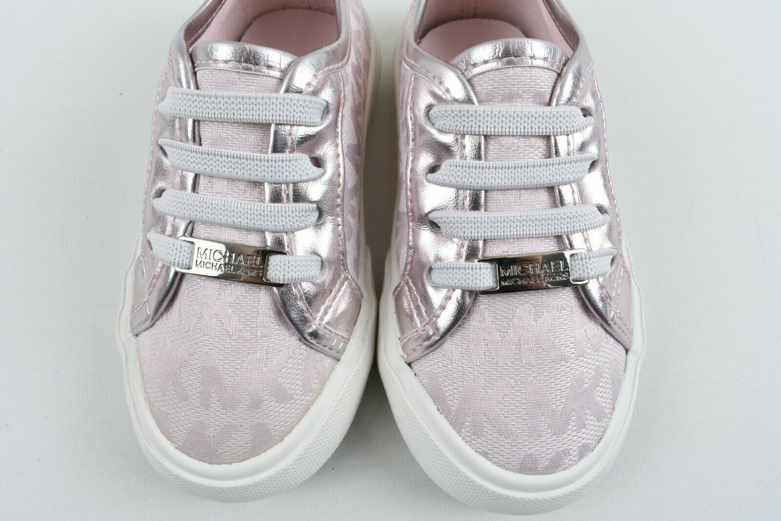 MICHAEL KORS Baby Girls' ASHANTI Light Purple Monogram Trainers, UK infant 5.5