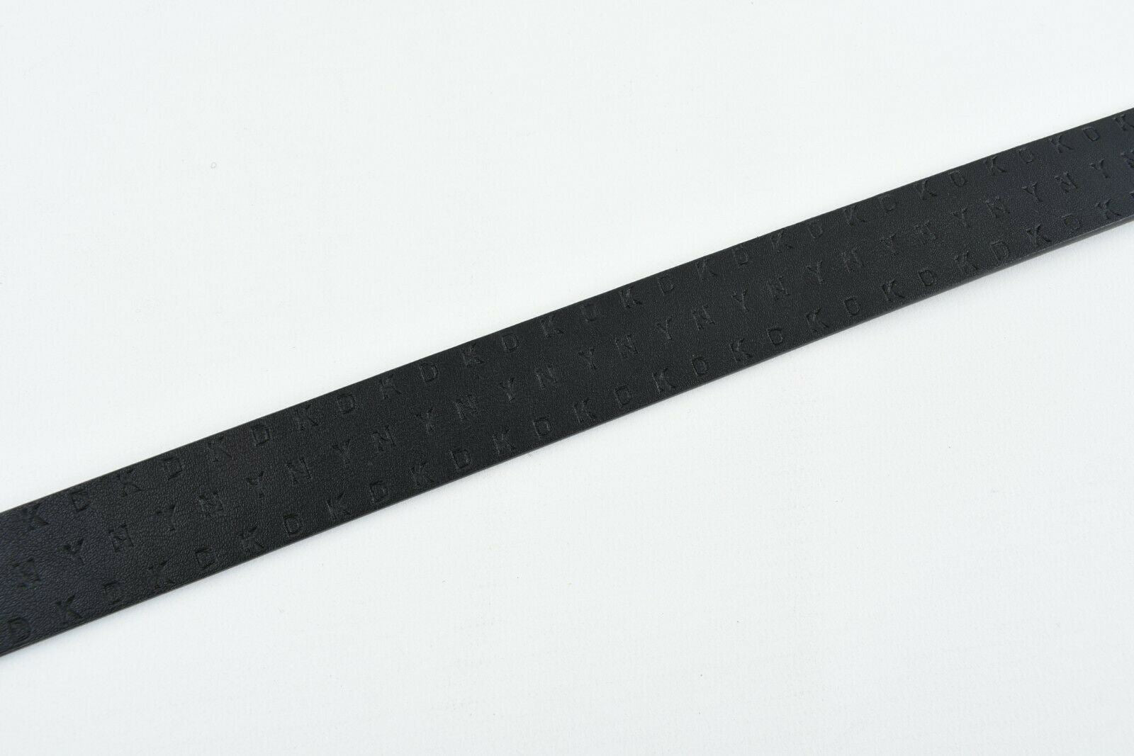 DKNY Women's Faux Leather Reversible Belt, Black/Brown, 1" wide, size L