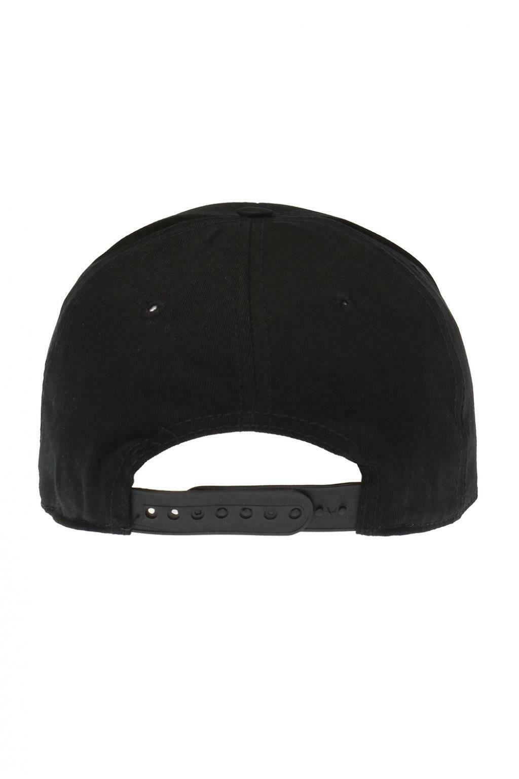 MCQ Alexander McQueen Mens Sling Back Black Baseball Cap Hat