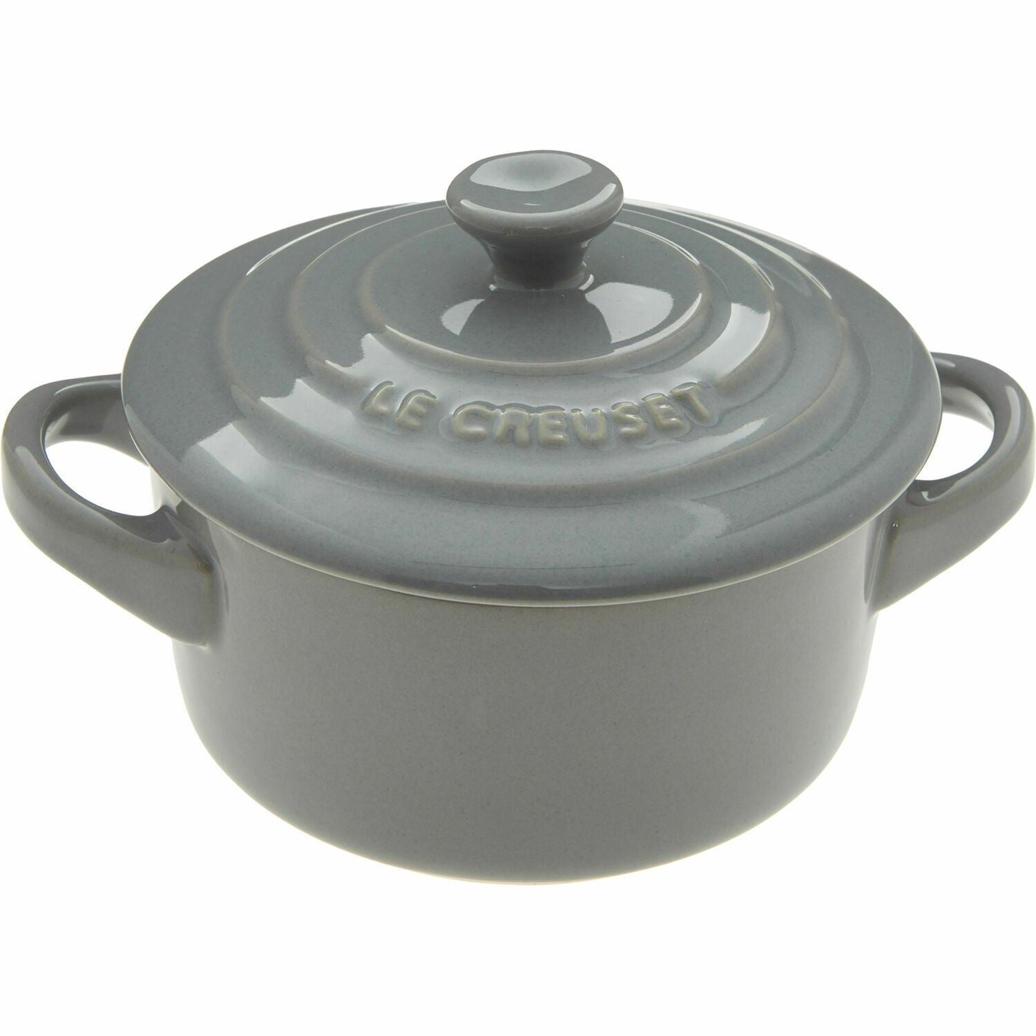 Le Creuset Grey Mini Casserole Pot