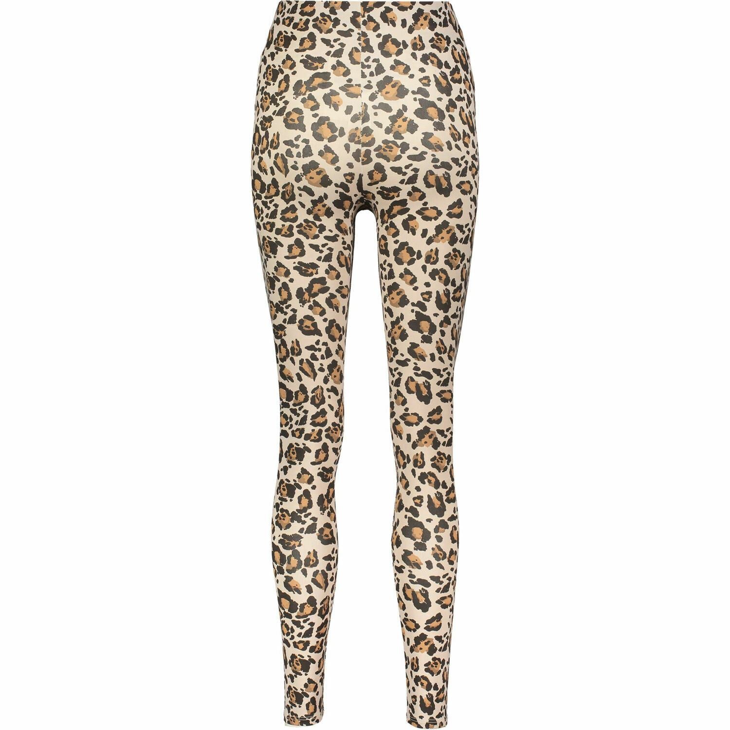 ZARA Women's Brown Leopard Print Leggings, size MEDIUM