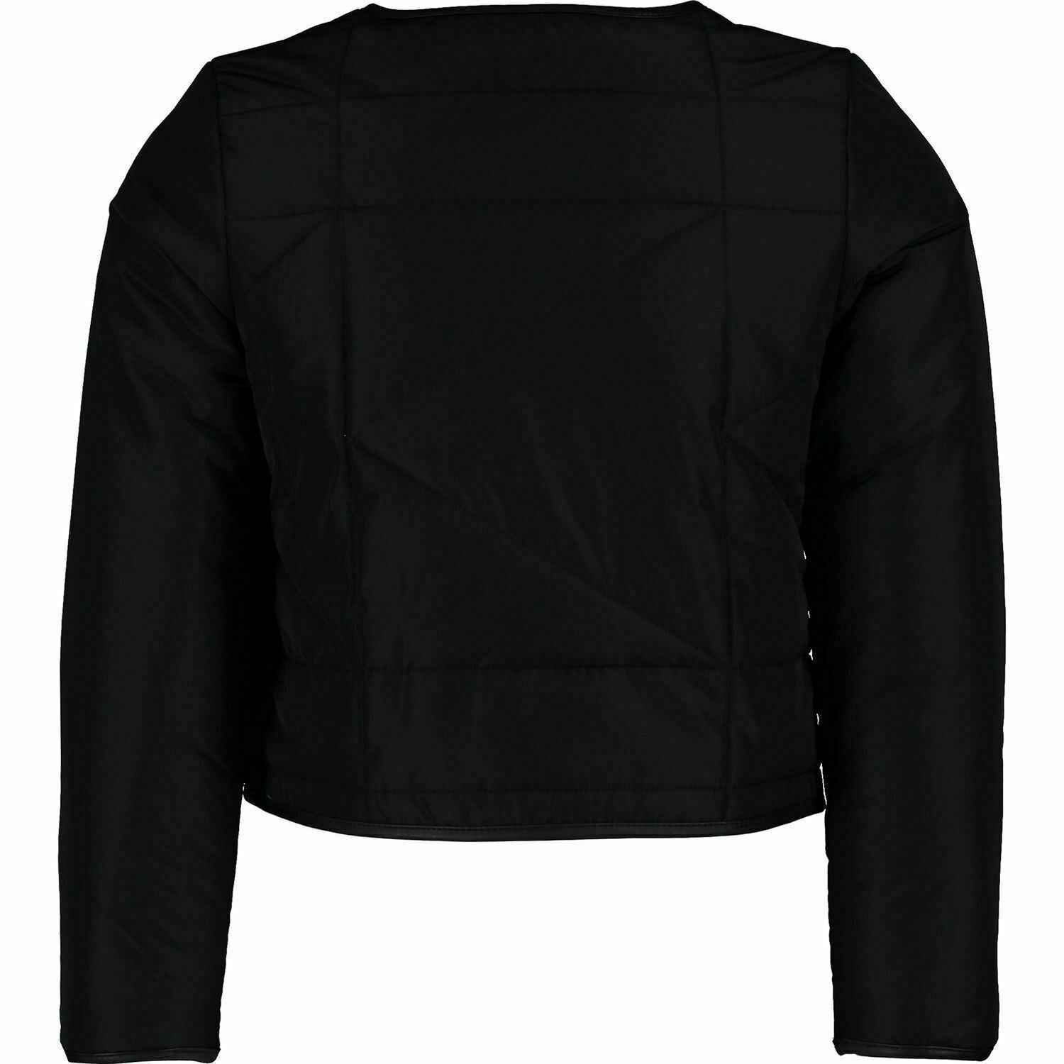 KARL LAGERFELD KIDS Girls' Black Padded Crop Jacket, 8 years / 126 cm, RRP Â£115