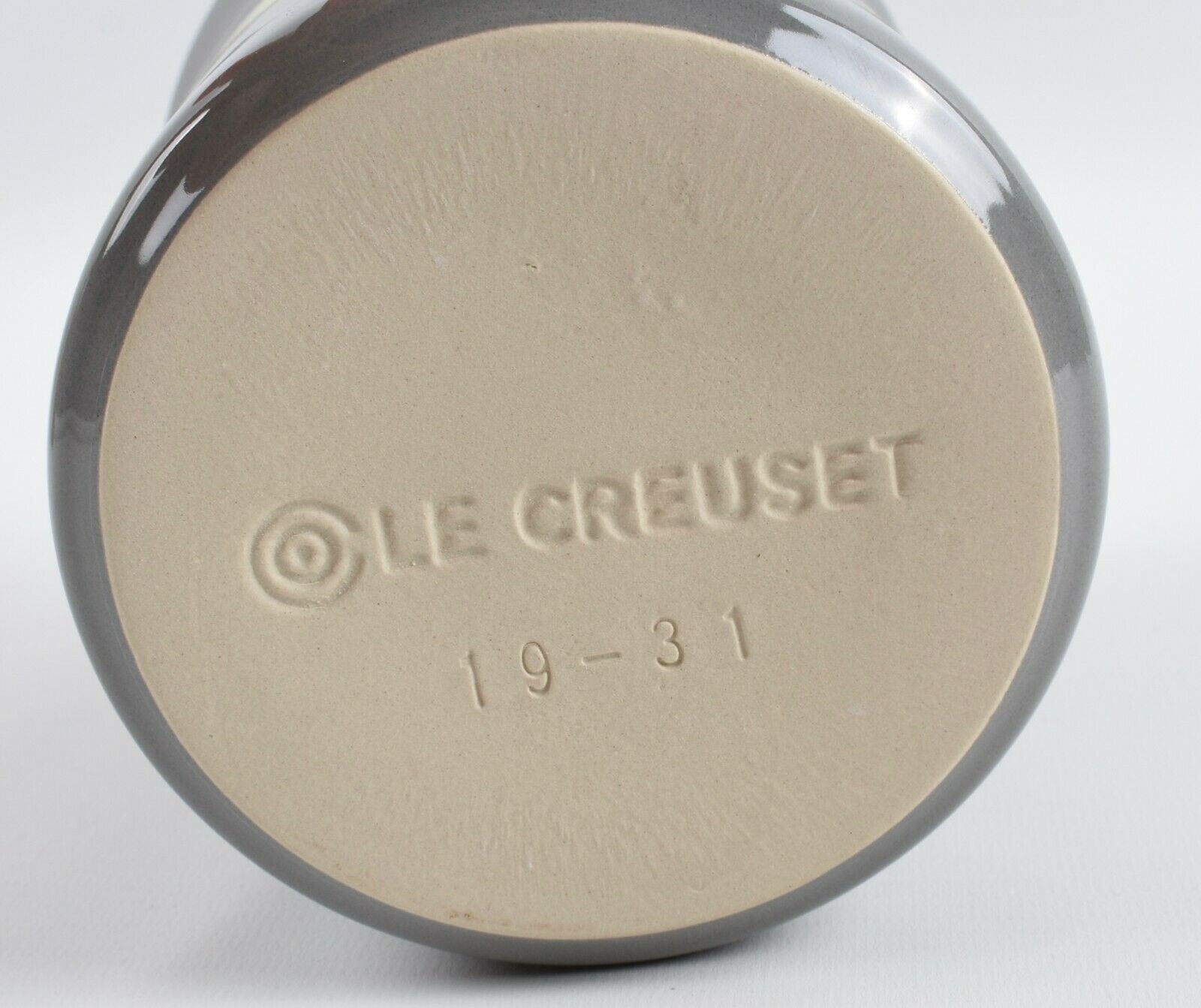 LE CREUSET Grey Stone Utensil Jar 15 x 12.5cm