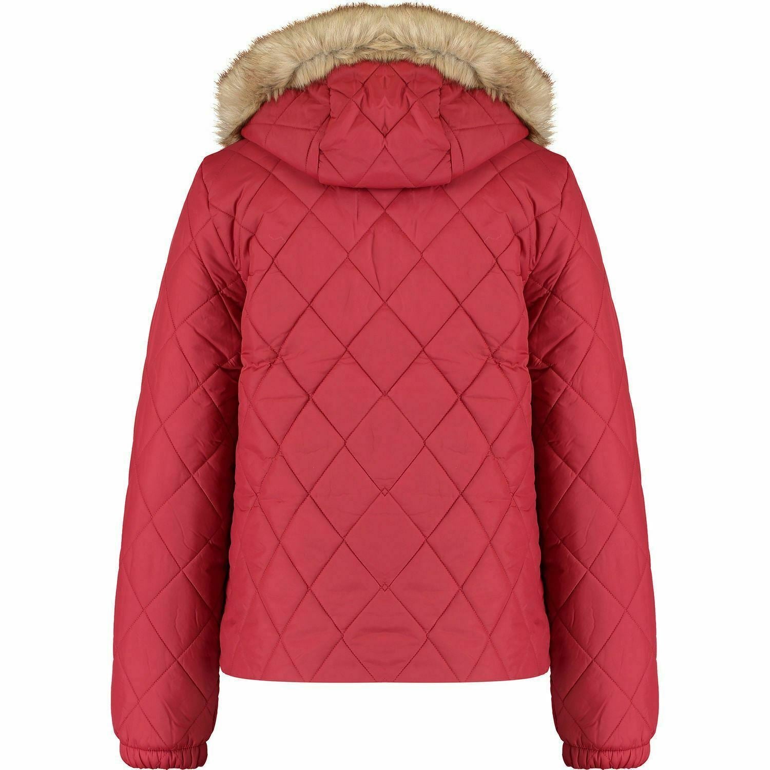 LEVI'S Women's Red Quilted Padded Jacket, size XS